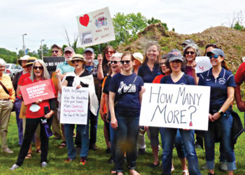 March for Our Lives protest in Saugerties
