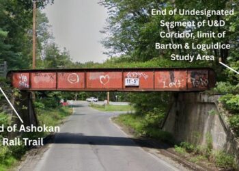 Ulster approves DEP-funded bridge replacement as railroad supporters protest